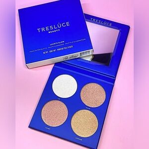 NIB: Tresluce Beauty Lucete Glow Highlighter Palette!